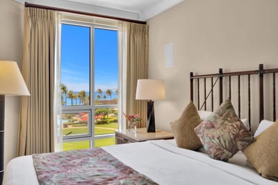 Wake up to a view of paradise awaiting