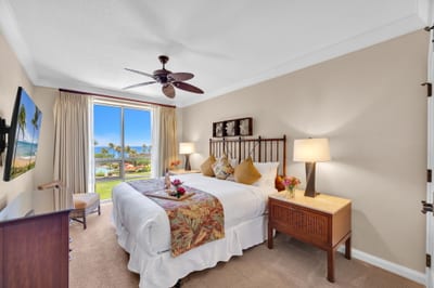 Rest easy in this tranquil second bedroom with natural light galore