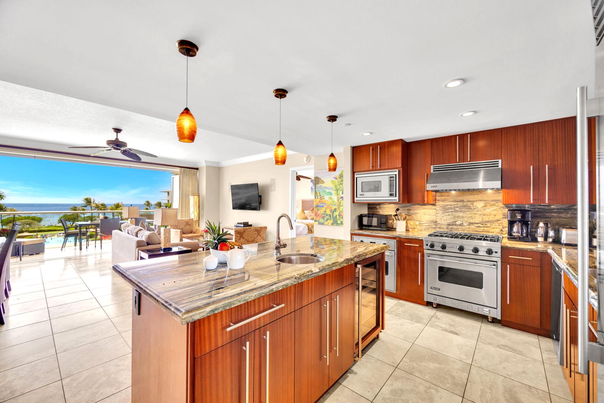 Ocean views while you cook? Yes, please