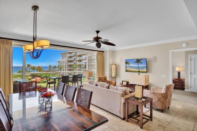 Coastal chic and wide-open living space make every moment feel like vacation