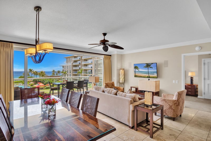 Coastal chic and wide-open living space make every moment feel like vacation