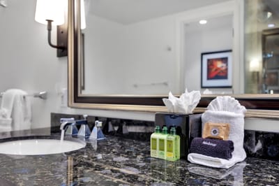 Premium L'Occitane bath amenities provided for a luxurious resort experience. HKH-550