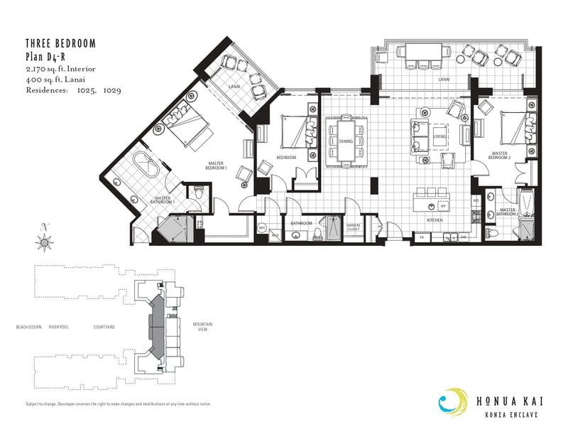 Spacious and thoughtfully laid out, this three-bedroom villa gives everyone room to relax and connect with over 2,100 square feet of effortless living