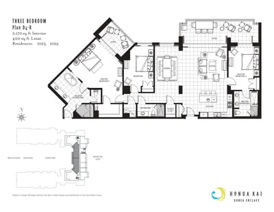 Spacious and thoughtfully laid out, this three-bedroom villa gives everyone room to relax and connect with over 2,100 square feet of effortless living
