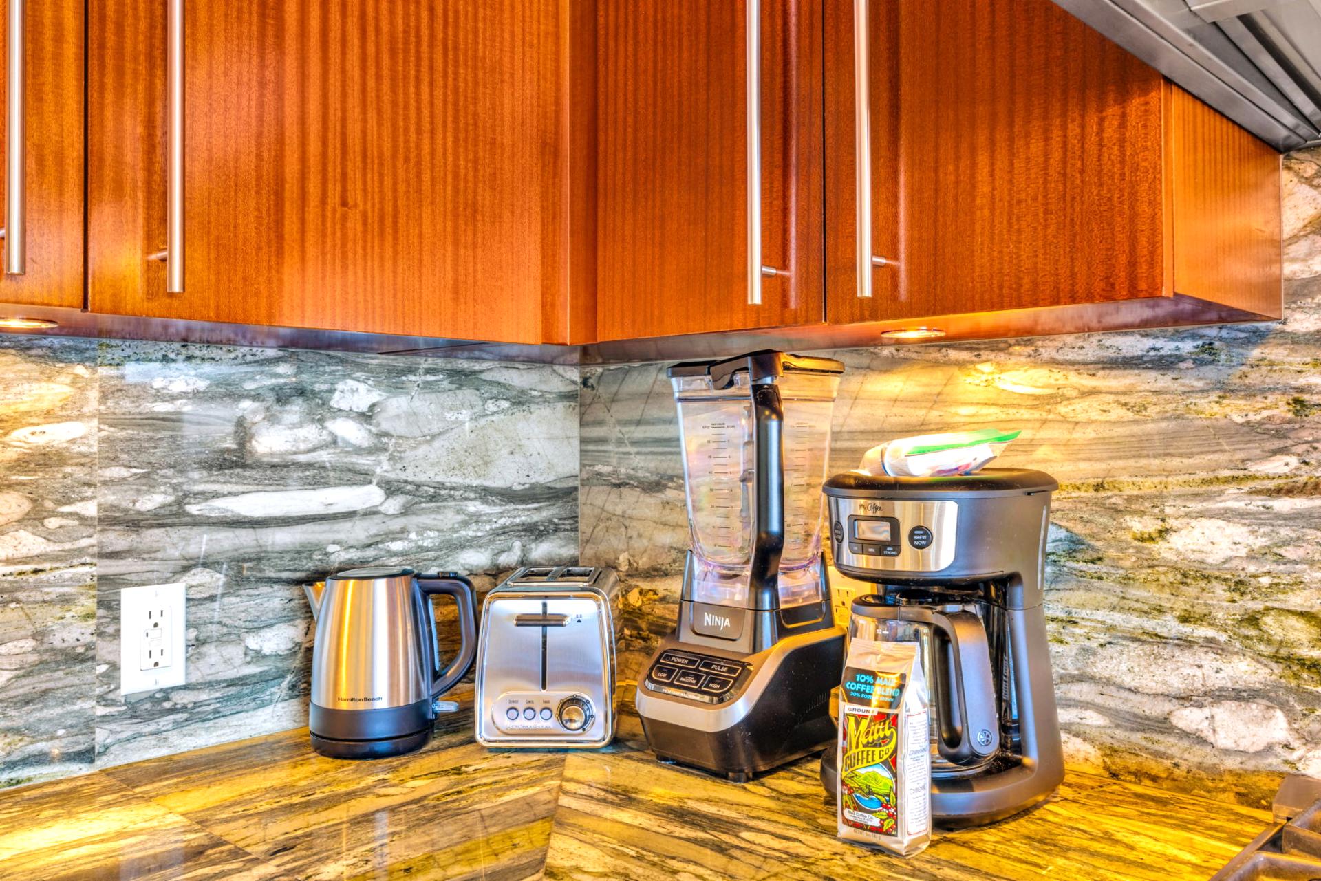 Coffee bar to start your mornings Maui-style