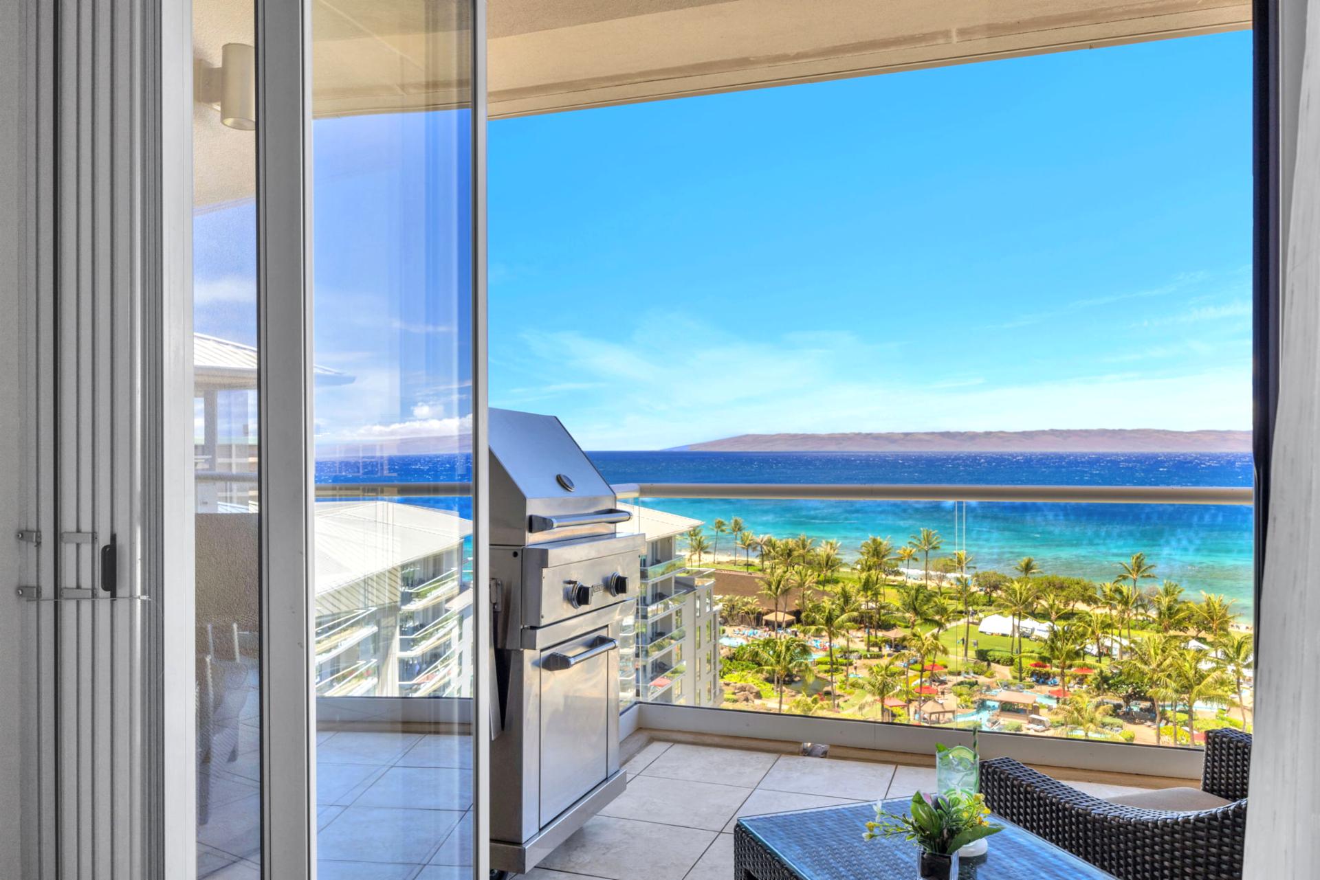 Enjoy the private bbq right on your lanai