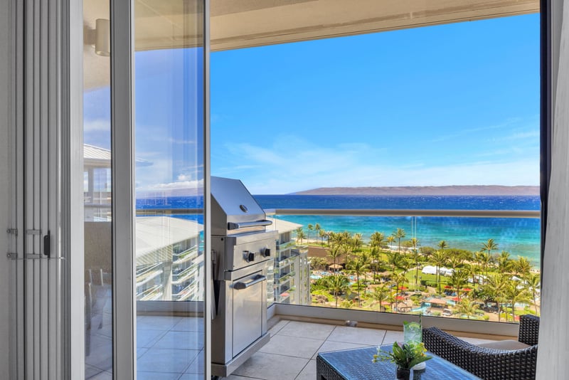 Enjoy the private bbq right on your lanai