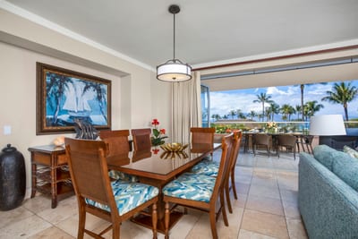 Spacious open-concept dining, perfect for family feasts or sunset dinners HKK-201
