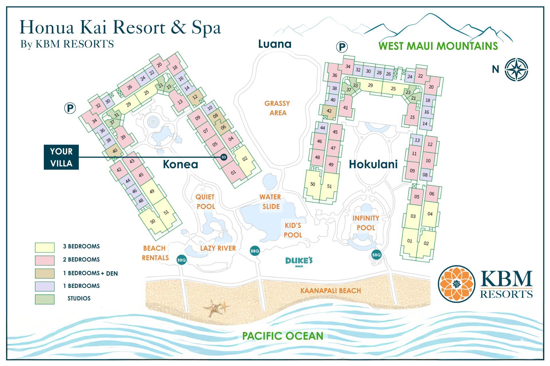 Your island playground mapped in tropical detail
