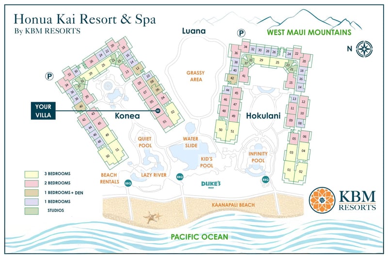 Your island playground mapped in tropical detail