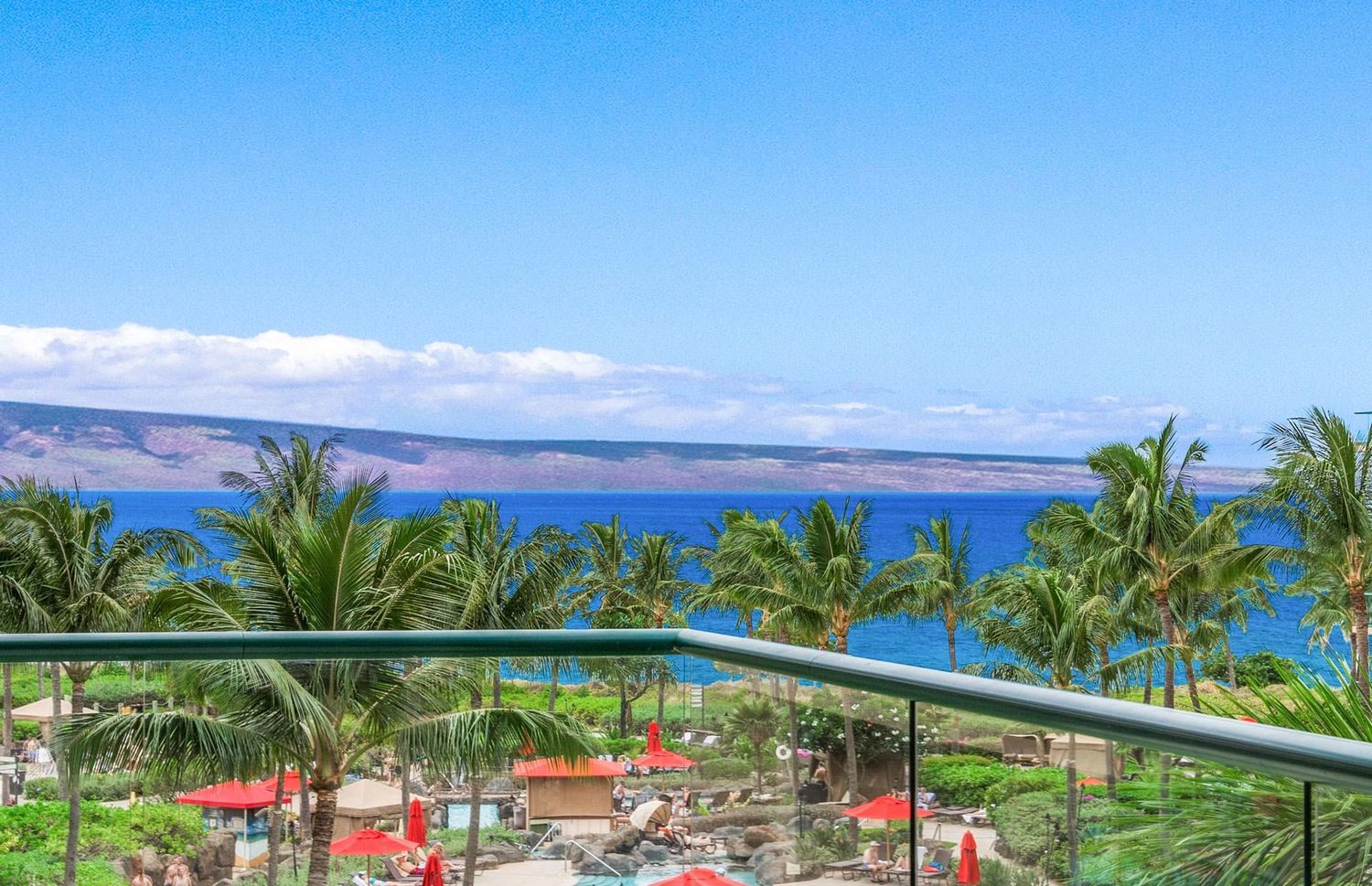 Unobstructed ocean views framed by lush palms—your Hawaiian escape starts here.

