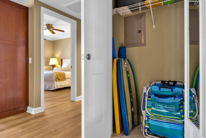Enjoy a beach package inside your villa upon arrival