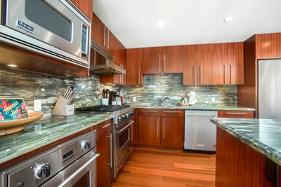 Plenty of space to whip up family lunch or an evening cocktail