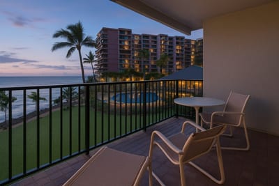 Sunset magic begins here—an intimate perch above the ocean.