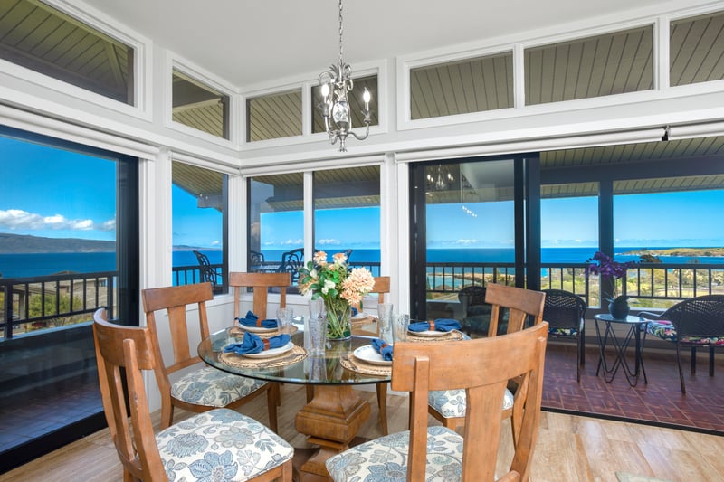 A coastal cradle of calm and connection—where pine-sweet air and warm meals meet under island light