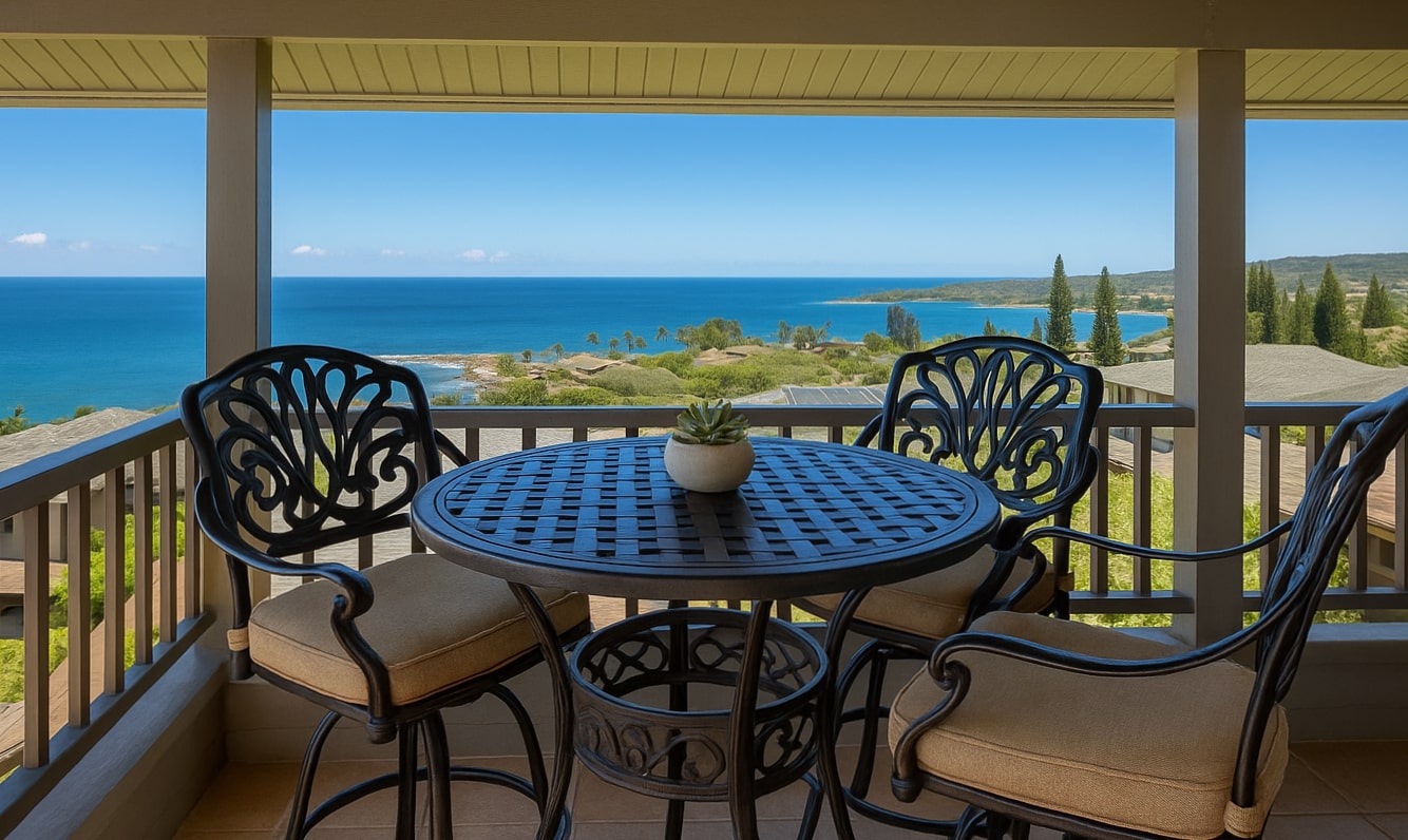 It’s not just a view—it’s your personal invitation to float through paradise with your coffee in hand