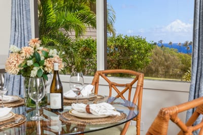With fresh flowers, open skies, and cozy seating, your table is always set for something special KRV-514