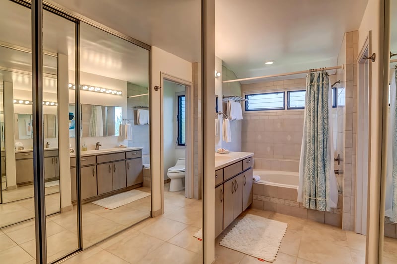 Unfold your morning gently in a light-dappled bath nook where warm tiles and hushed hues welcome quiet rituals KRV-722