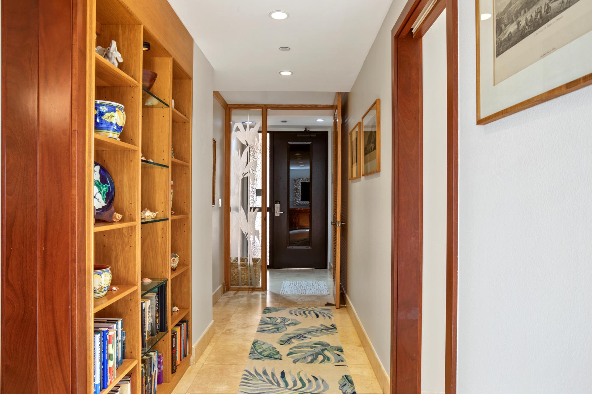 Step into your Maui getaway with a bright, open entry that sets the tone