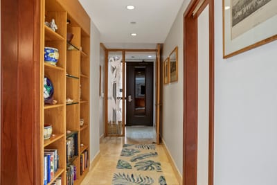 Step into your Maui getaway with a bright, open entry that sets the tone