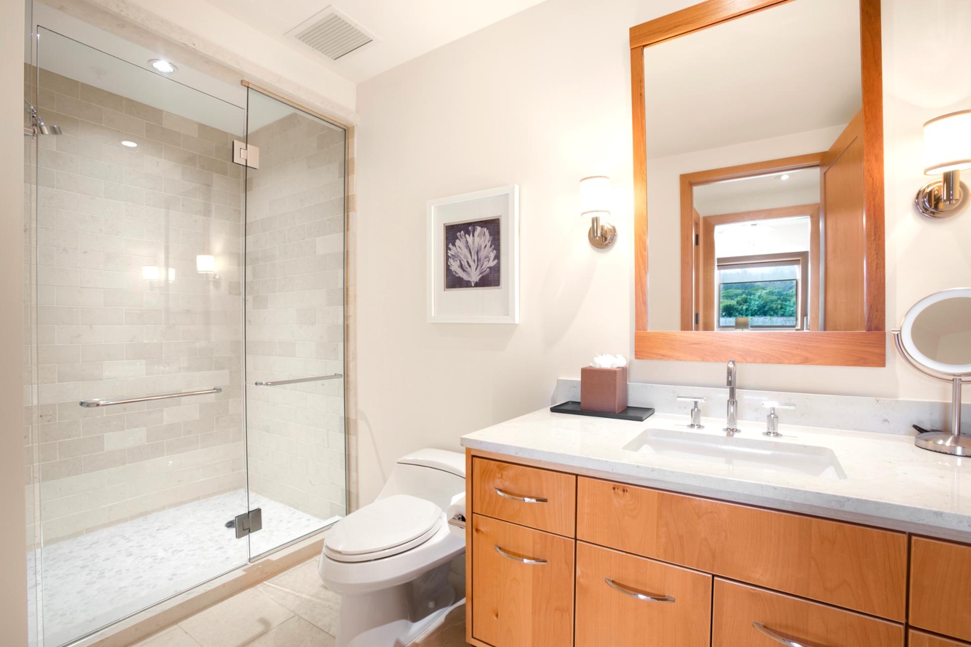 A vanity with charm and purpose, offering drawers for secrets and a mirror that always shows your good side   