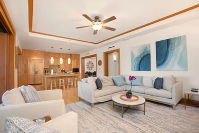 Lounge in style where wave-kissed art meets timeless textures—and the ocean view is your daily masterpiece MON-6301