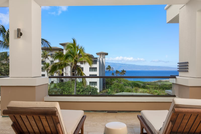 A perfect blend of comfort and coastal charm—watch the sea shimmer while palm trees sway just beyond your seat MON-6301