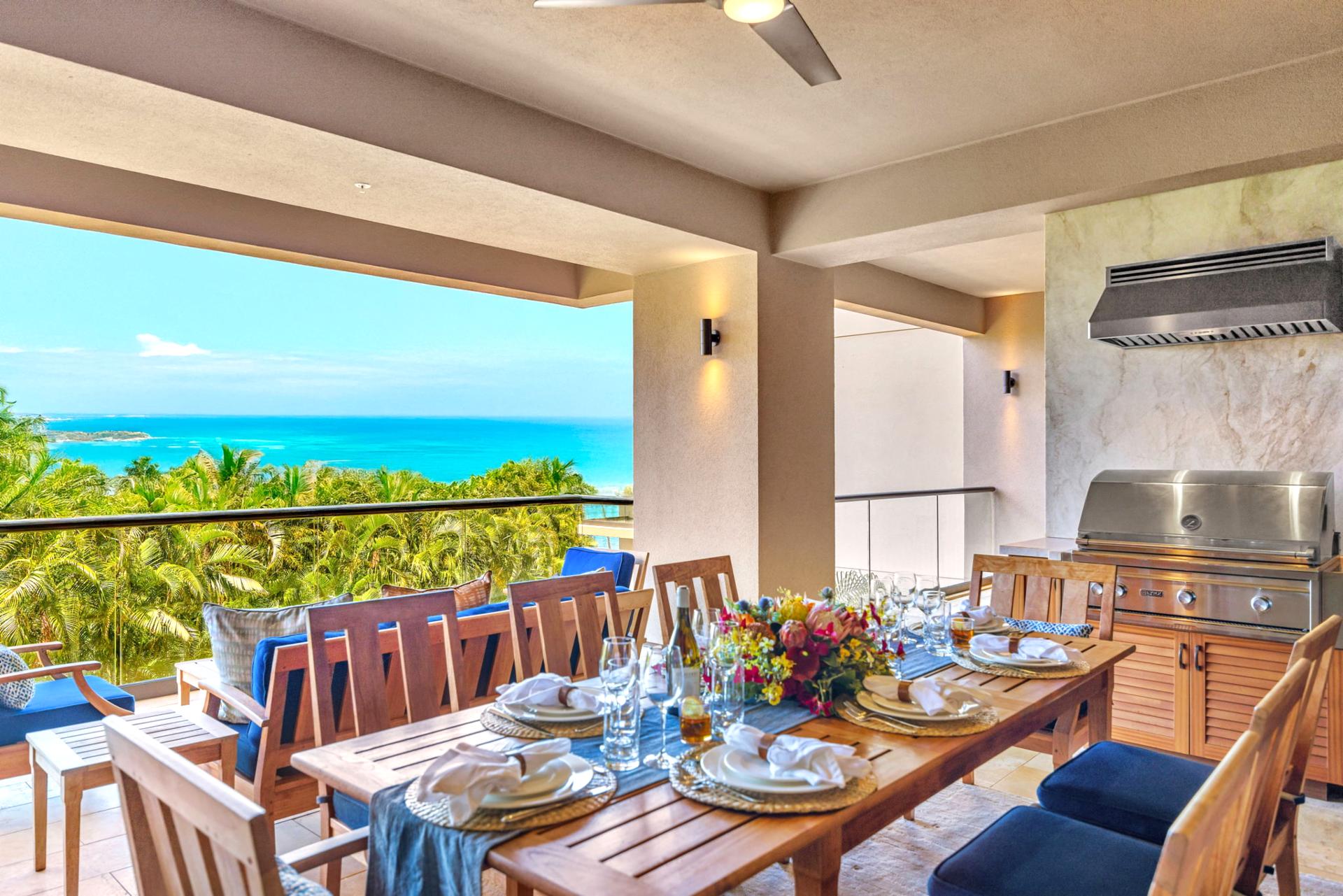 Enjoy the shaded lanai and private bbq perfect for outdoor dining