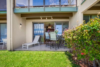 Breathe deep and unwind overlooking your private garden sanctuary.