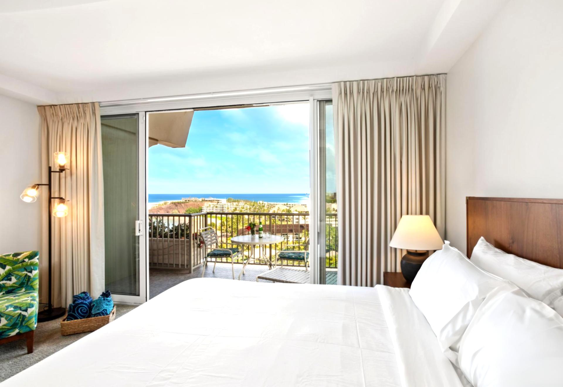 Wake to dreamy skies and swaying palms from a plush bed, with breezy elegance and tropical joy all around WH1-1218