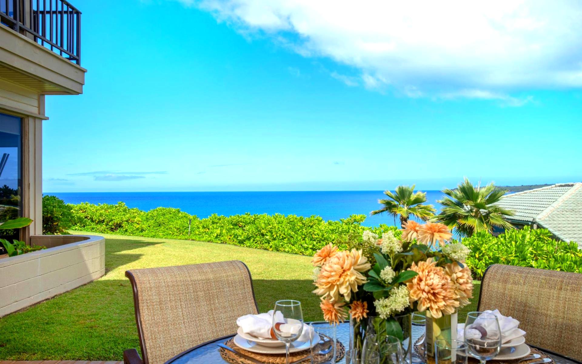 Dine in paradise with sweeping ocean views, lush gardens, and fresh coastal breezes, your perfect island escape awaits