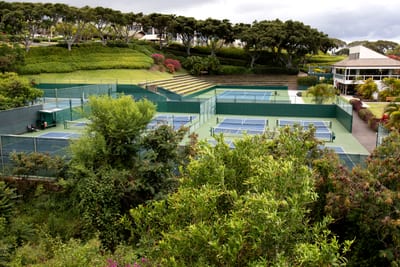 Surrounded by tropical greenery, these pristine courts offer a serene space to rally, play, and soak in the island breeze GCH-120