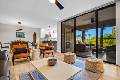 Stretch out and relax in a spacious living area