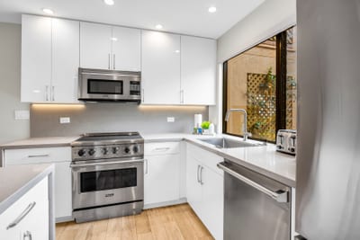 Cook with ease in a bright and thoughtfully designed kitchen