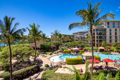 Cool off or lounge poolside just steps from your villa HKH-201