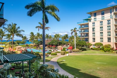 Soak up the island breeze from this spacious ocean view balcony HKH-211