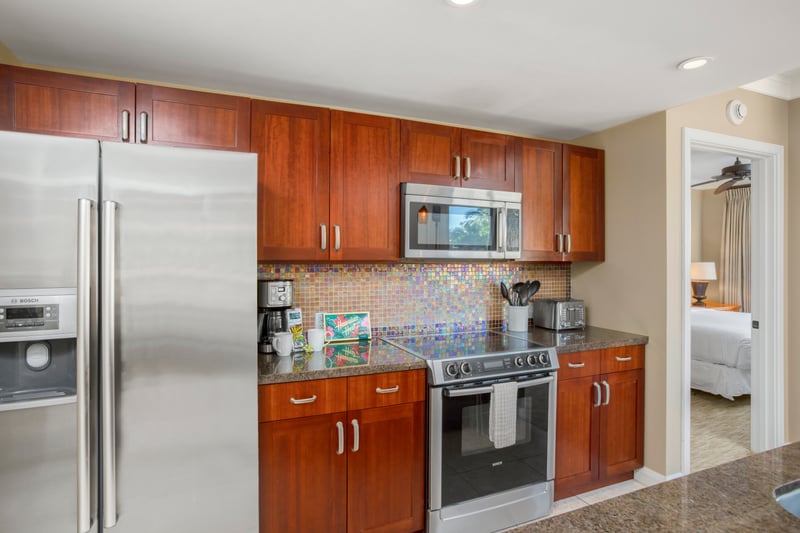 Full gourmet setup with stainless steel everything!