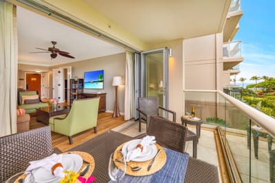 Indoor-outdoor living is easy with direct lanai access and plenty of natural light streaming into your living area.