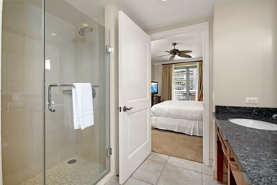 A clean, calming space to reset between island adventures