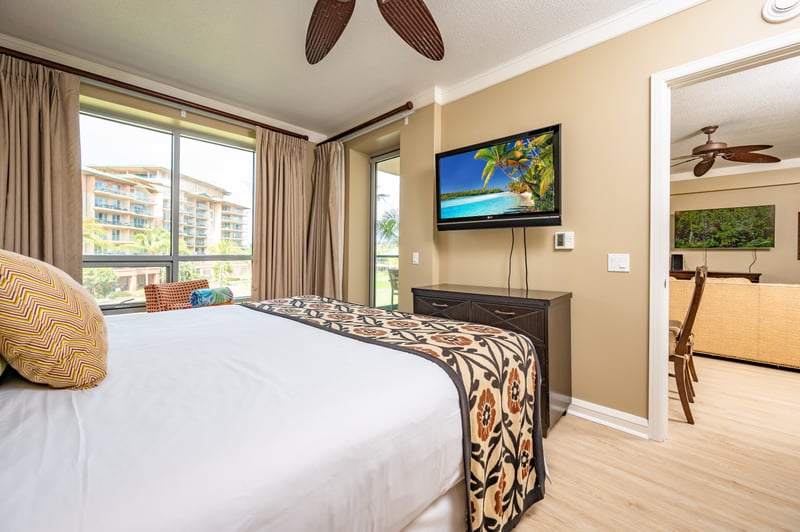 Style and serenity blend seamlessly in this primary suite