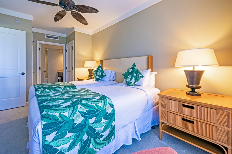 Tranquil design meets tropical luxury in this dreamy suite