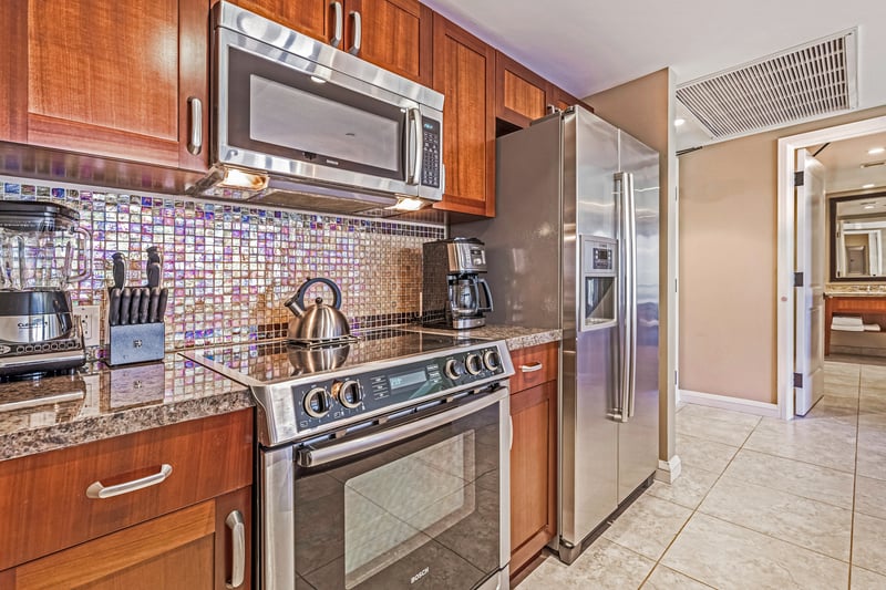 Cook with comfort and class in a beautifully upgraded space