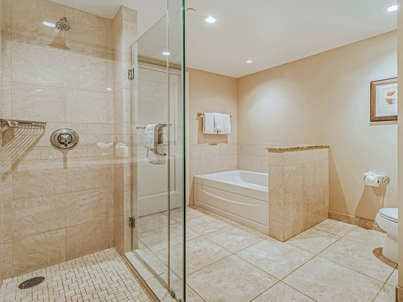 Start and end your day in serene, spa-like surroundings
