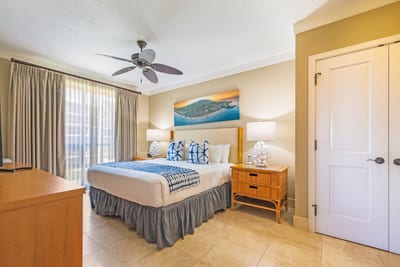 A well-appointed bedroom with private ambiance and tropical charm HKH-409