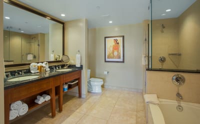Granite countertops and wood finishes offer timeless island charm