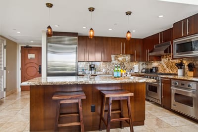 Your Maui escape starts with a fully equipped kitchen for cooking up quick breakfasts or leisurely dinners