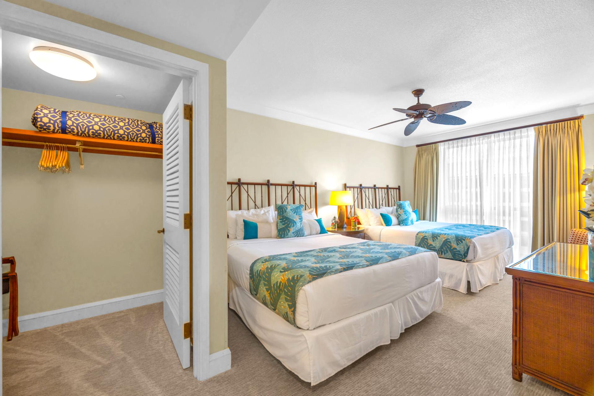 Guest suite includes private access to the bathroom and plenty of natural light.