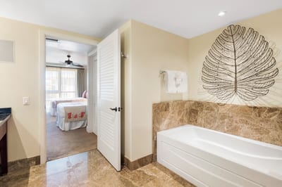 Indulge in a luxe soak after salty beach adventures