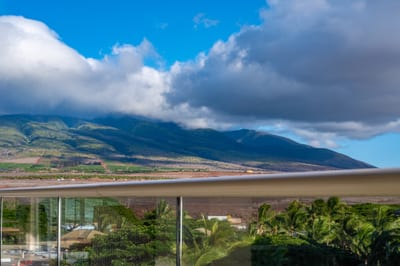 Take in the sweeping mountain views of Maui right from your private lanai — nature at its most peaceful.