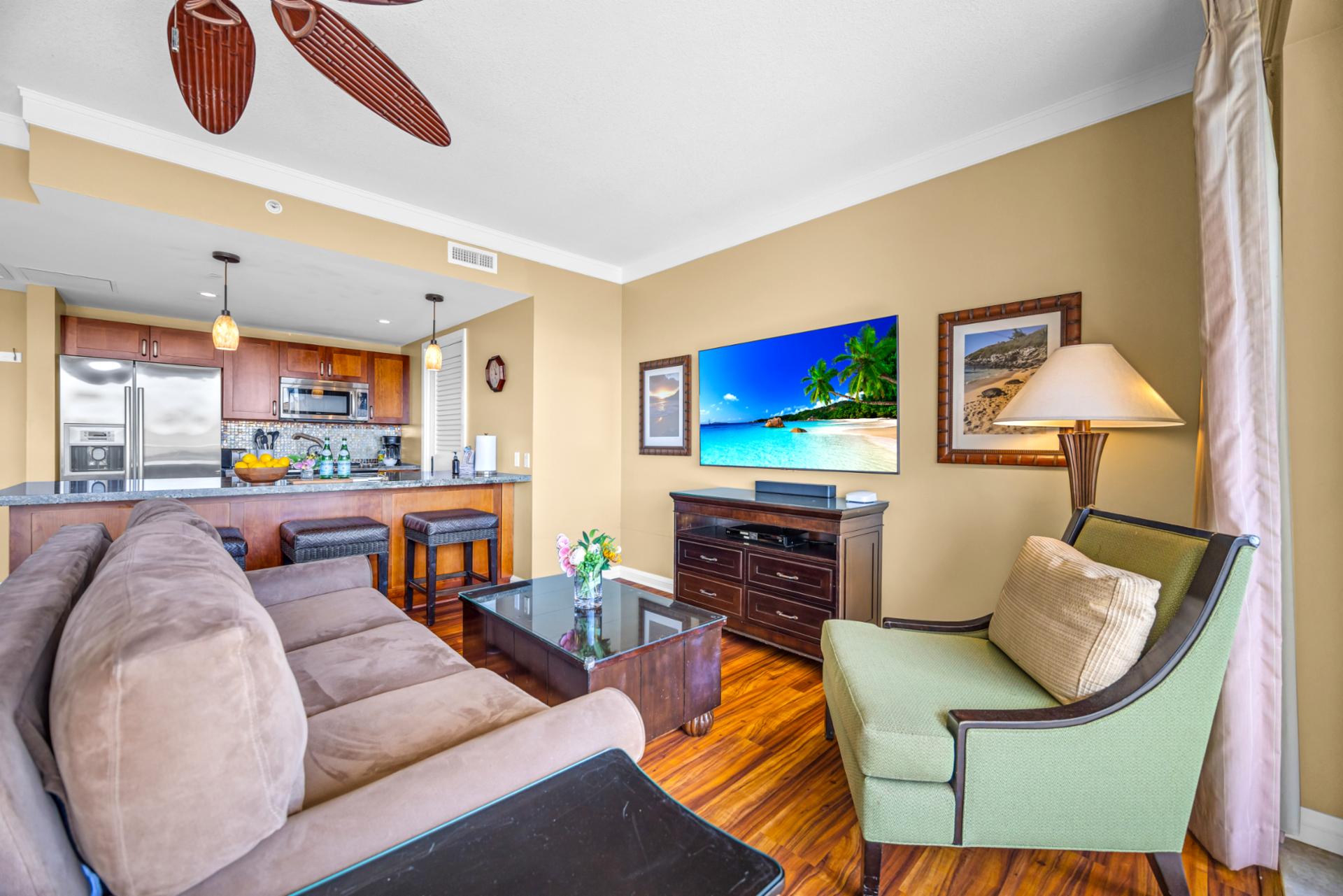 Another inviting living space made for gathering together